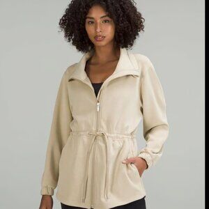 Lululemon Softstreme Cinch-Waist Jacket Trench Size 10